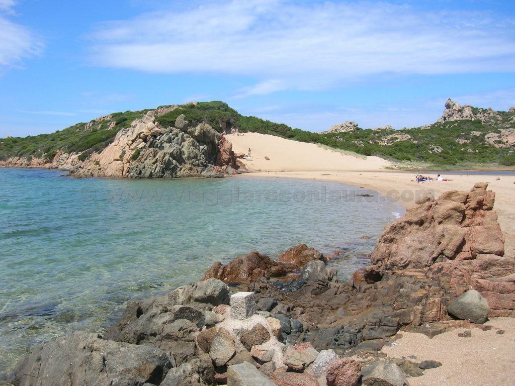 monte di rena spiaggia la maddalena