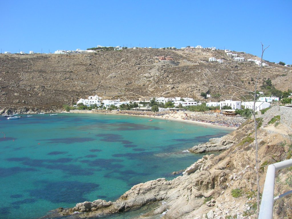 psarau beach mykonos