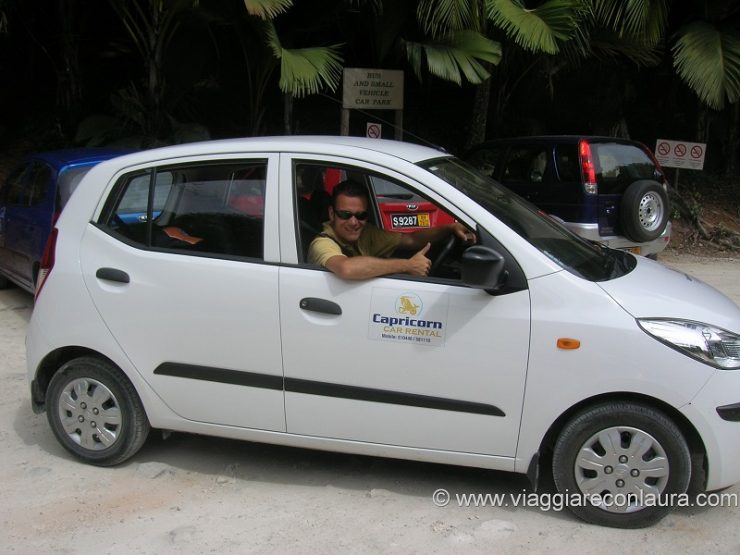 noleggio auto seychelles