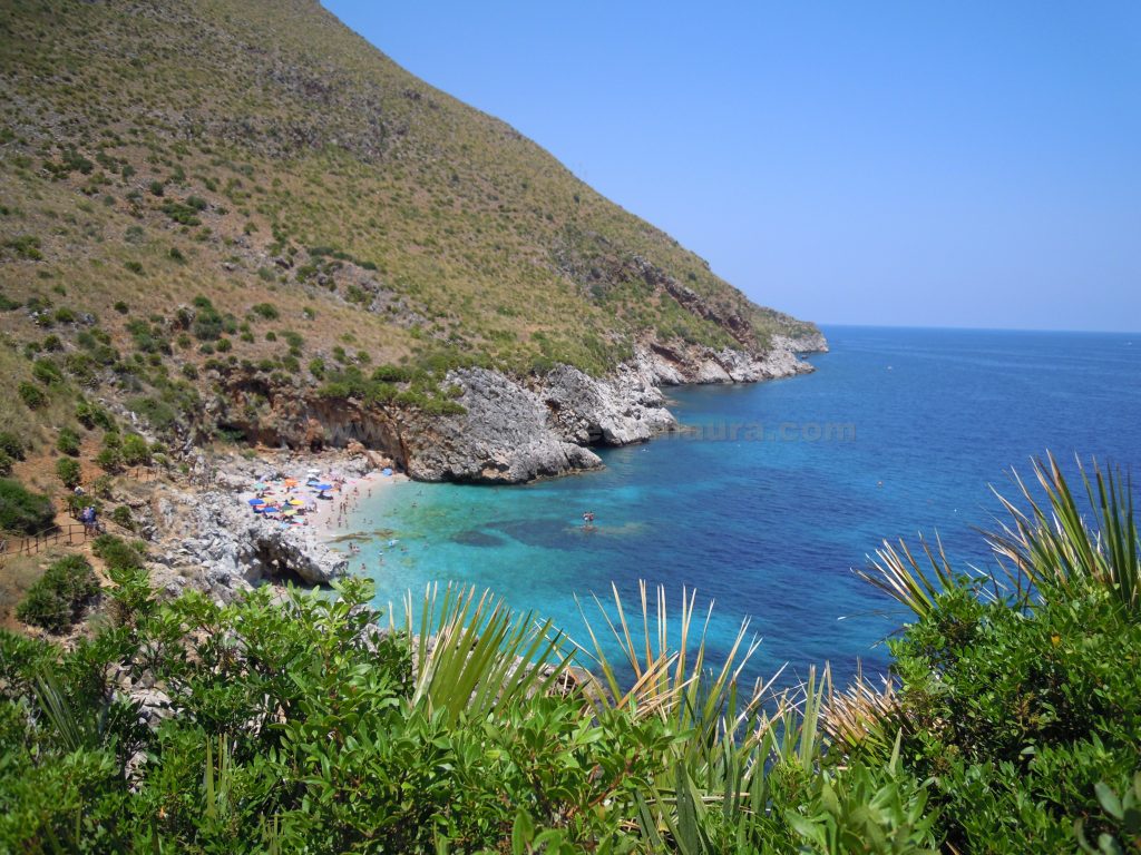 cala capreria riserva zingaro