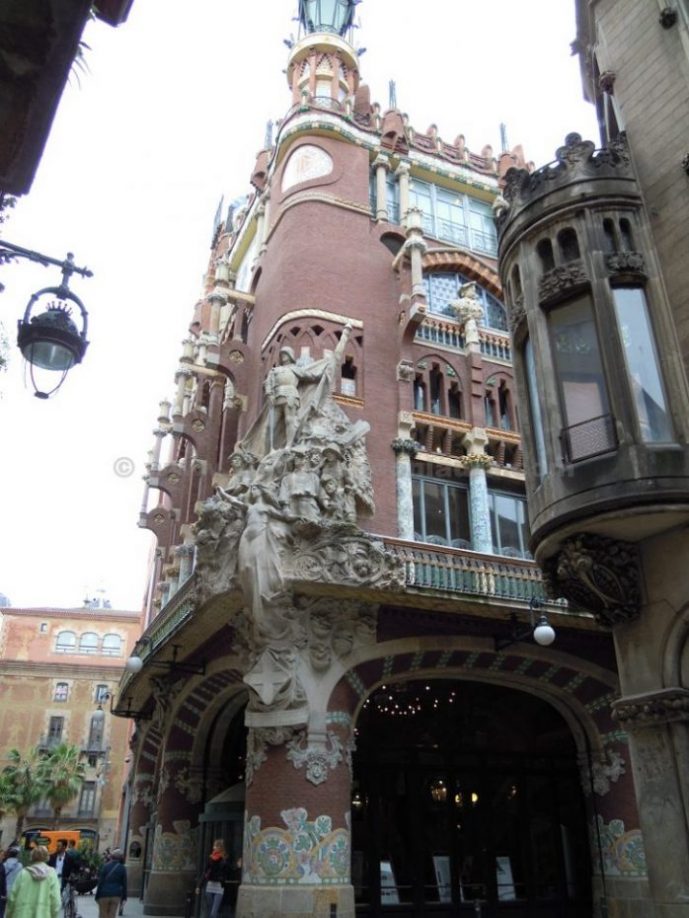 palau de la musica catalana barcellona