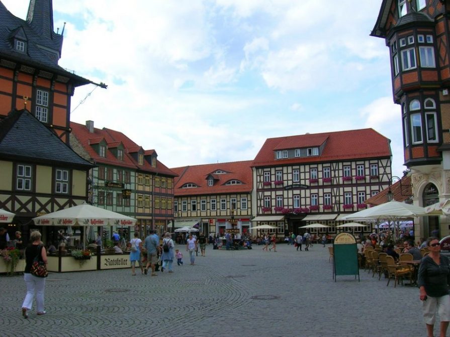 sassonia cosa vedere wernigerode marktplatz