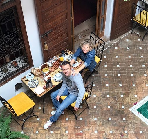 dove alloggiare a marrakech riad sable chaude